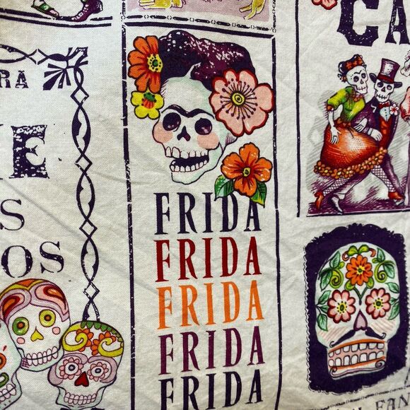 Folter sz S Day of the Dead Swing Dress - Picture 15 of 16